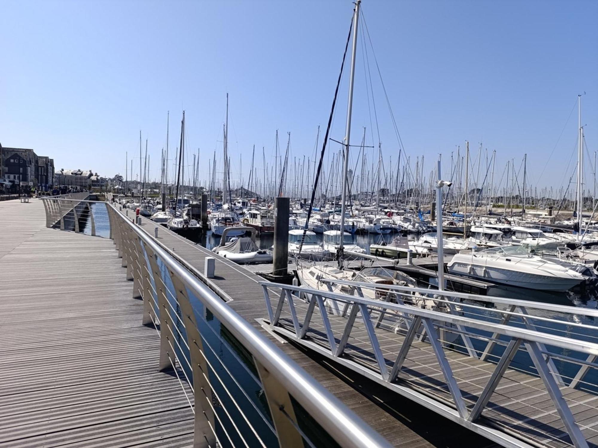 Appartement Duplex Familial Vue Mer, Proche Plage Et Commerces - Fr-1-639-125 Arzon Kültér fotó
